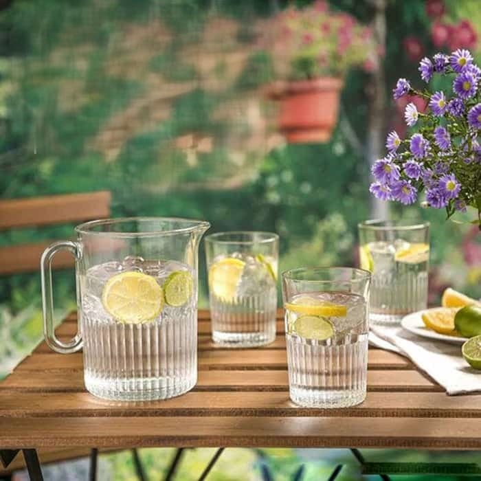 تصویر 1 از خرید پارچ بلور لیمون + قیمت عالی باکیفیت